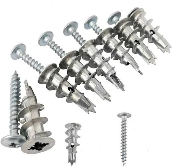 Ansoon Zinc Self-Drilling Drywall Anchors