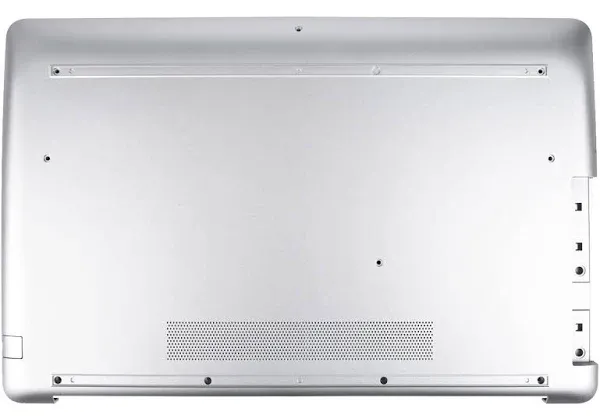 Replacement Lower Base Bottom Case for 17.3" HP 17-by 17T-by 17-CA 17G-CR 17G-CS, HP 17-by1033dx 17-by1053dx 17-ca1065cl 17-ca1031dx 17-by1053dx Series Laptop P/N: L22508-001, Natural Silver