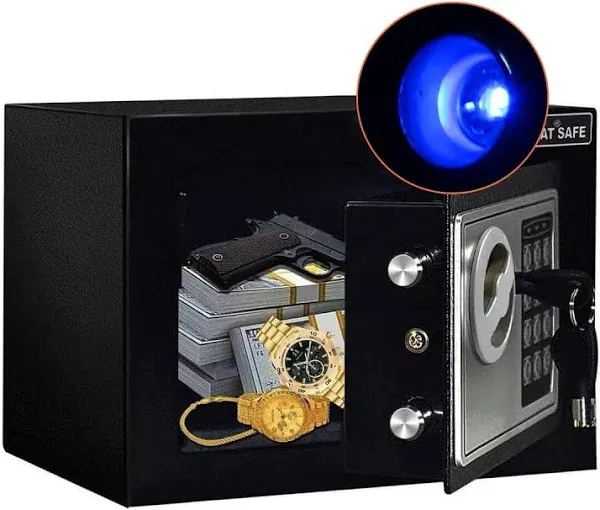 JUGREAT Safe Box with Induction Light