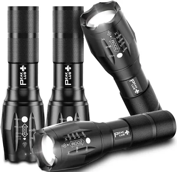 PeakPlus Tactical LED Flashlights