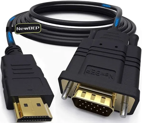 NewBEP VGA to HDMI Adapter Cable