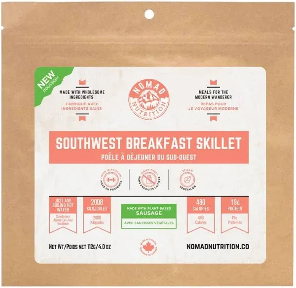 Nomad Nutrition Southwest Breakfast Skillet