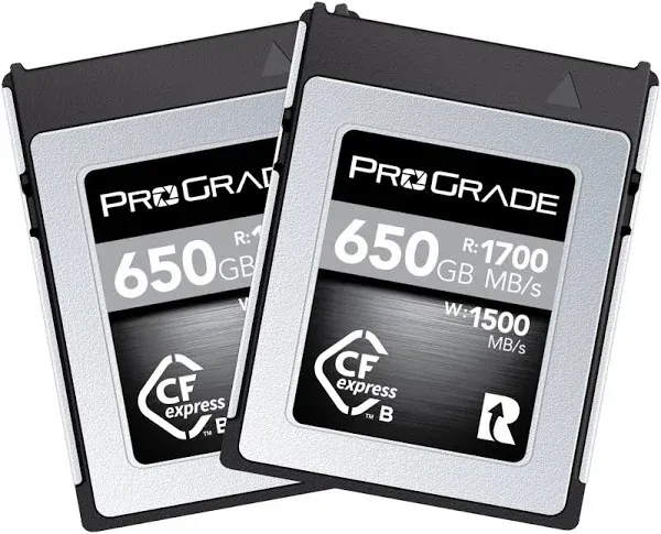 ProGrade Digital 650GB CFexpress 2.0 Cobalt Memory Card 2-Pack