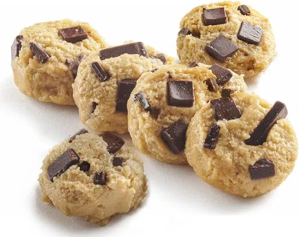 David's Cookies Preformed Frozen Cookie Dough Chocolate Chunk 80 Count