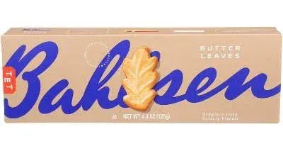 Bahlsen Butter Leaves (12 Boxes) - Delicate Butter Biscuits with Hints of ...