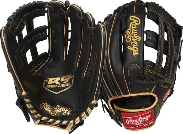 Rawlings R9 12.75" Baseball Glove: R93029-6BG