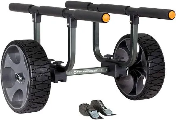 Wilderness Systems Heavy Duty Kayak Cart | Flat-Free Wheels | 450 Lb Weight Rating | for Kayaks and Canoes