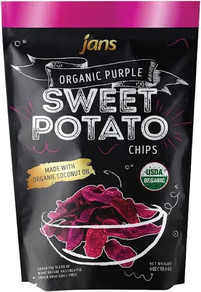 Jans Organic Sweet Potato Chips