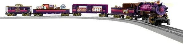 Lionel Willy Wonka & The Chocolate Factory LionChief 5.0 Electric O Gauge Train Set with Bluetooth & Remote