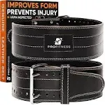 Weight Lifting Belt (5Mm Thick) - Leather Weight Lifting Belt for Women &amp; Men - 