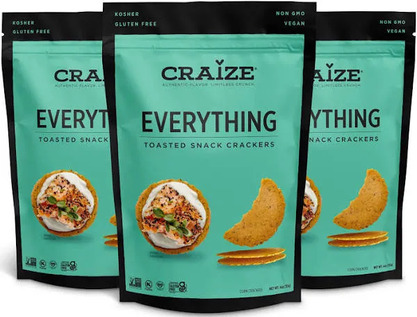 Craize Everything Crisps Gluten Free Vegan Kosher