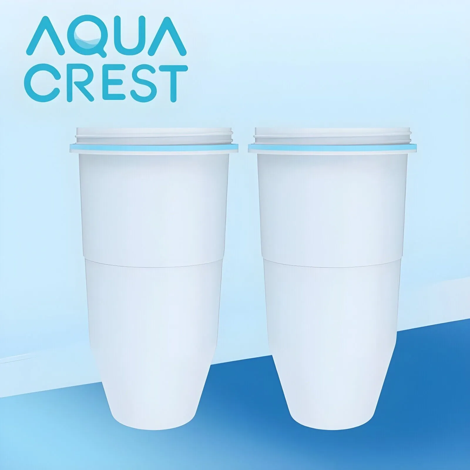 AQUA CREST Filter Replacement for ZeroWater® ZR-017 Pitchers water filter(2)