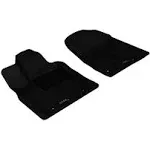 3D MAXpider Kagu 1st Row Black Floor Mat Set, Dodge/Jeep Grand Cherokee/Durango 2013-2020