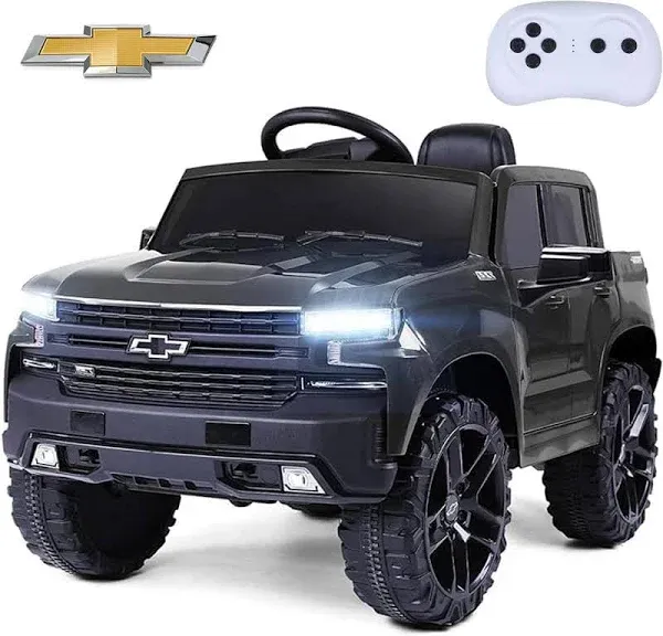 12V Battery Powered Licensed Chevrolet Silverado Trail Boss LT Kids Ride on Truc