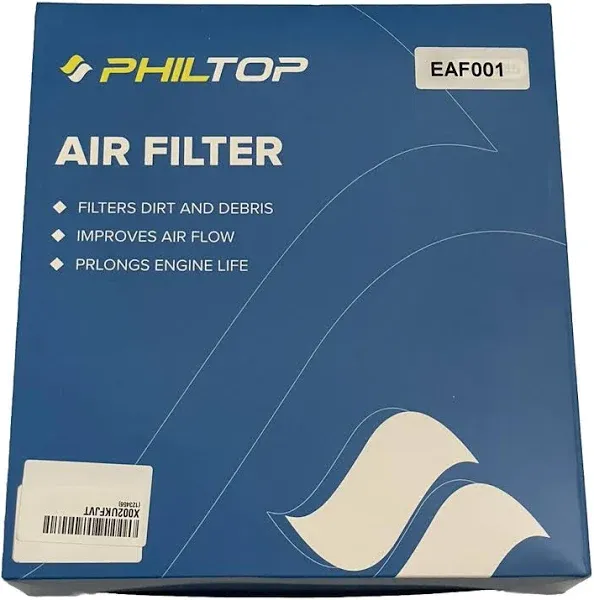 PHILTOP Engine Air Filter CA10755 Replacement for 2011-2021 Grand Cherokee 3.6L/V8 5.7L/V8 6.4L, 2012-2017 Camry V6 3.5L, 2014-2019 Highlander L4