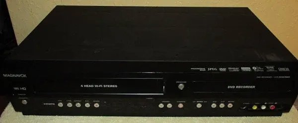 Magnavox DVD VCR VHS Combo Player Recorder ZV427MG9 VCR  PARTS AS IS READ