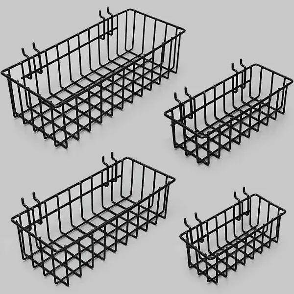 Heavy Duty Pegboard Baskets of 1/4 inch1/4 inch Pegboard AccessoriesPeg<wbr/>board ...