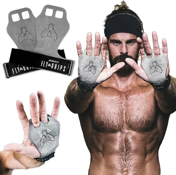 JerkFit Fly Grips Ultra Premium Vegan Crossfit Gloves