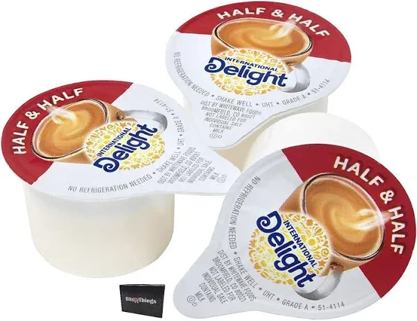 Single Serve Non-Dairy Creamer (50 Count, Half & Half)