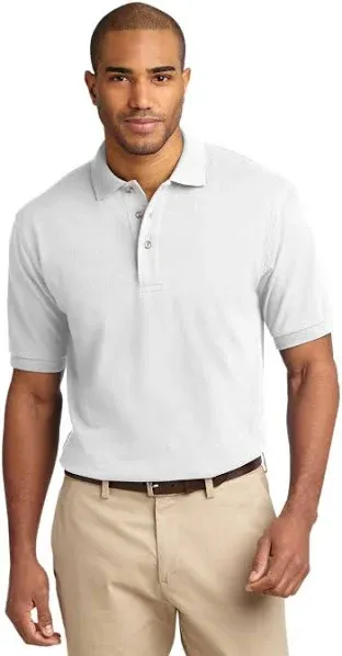 Port Authority Heavyweight Cotton Pique Polo