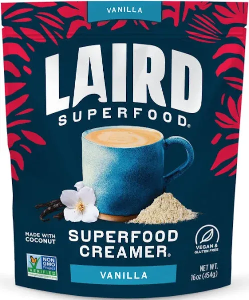 Laird Superfood Vanilla Coffee Creamer