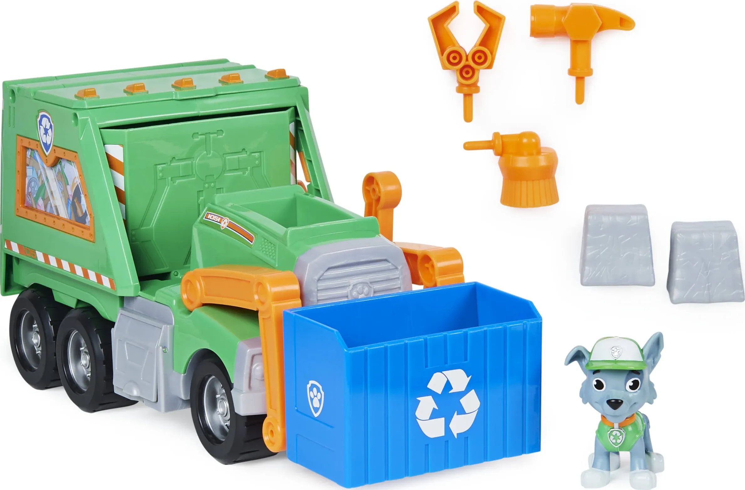 Paw Patrol Rocky's Reuse It Deluxe Truck Vehicle - ToyShnip