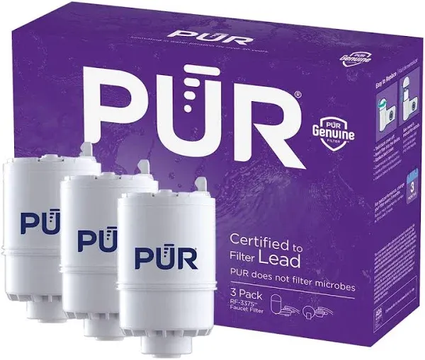 Pur Faucet Mount Water Replacement Filter Rf33753