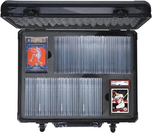 D DACCKIT Graded Card Storage Box Case