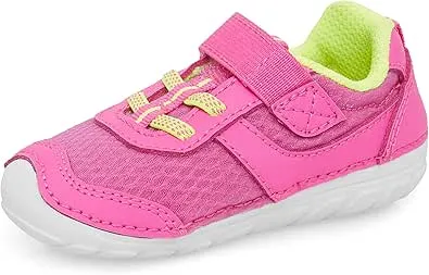 Stride Rite Unisex-Baby Soft Motion Zips Runner Sneaker