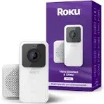 Roku Wired Video Doorbell & Chime SE w/ Motion & Person Detection Smart Home