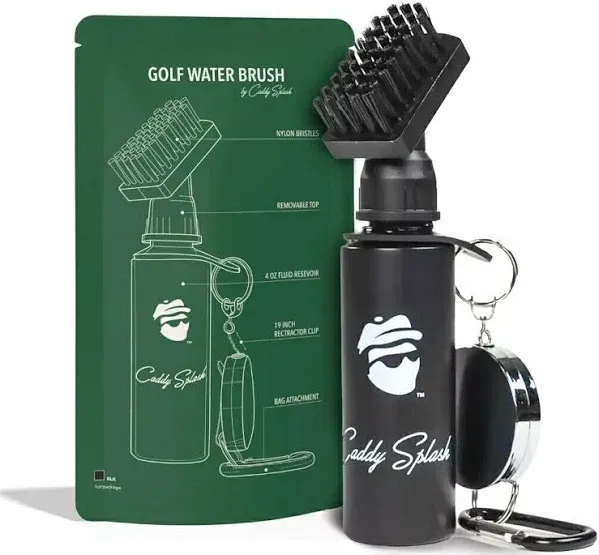 Caddy Splash Premium Golf Club Cleaner with Water- Heavy Duty Retractable Cli...