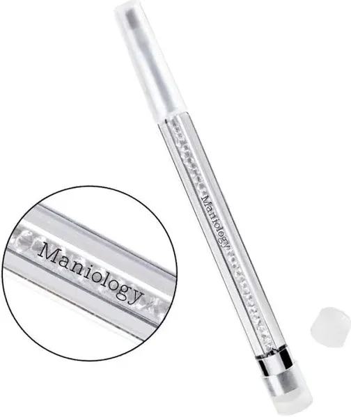 Maniology Exclusive 2-in-1 Pencil Stamper & Clean-Up Brush