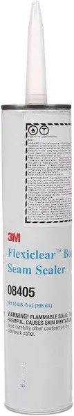 3M Flexiclear 1/10 Gallon Cartridge Body Seam Sealer