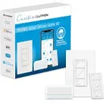 Caseta by Lutron P-BDG-PKG1W Smart Dimmer Starter Kit