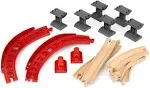 BRIO Ascending Curves Track Pack - Expertly Crafted Railway Expansion | FSC-Certified Beech Wood | Enhances Motor Skills | Perfect for Kids Aged 3+