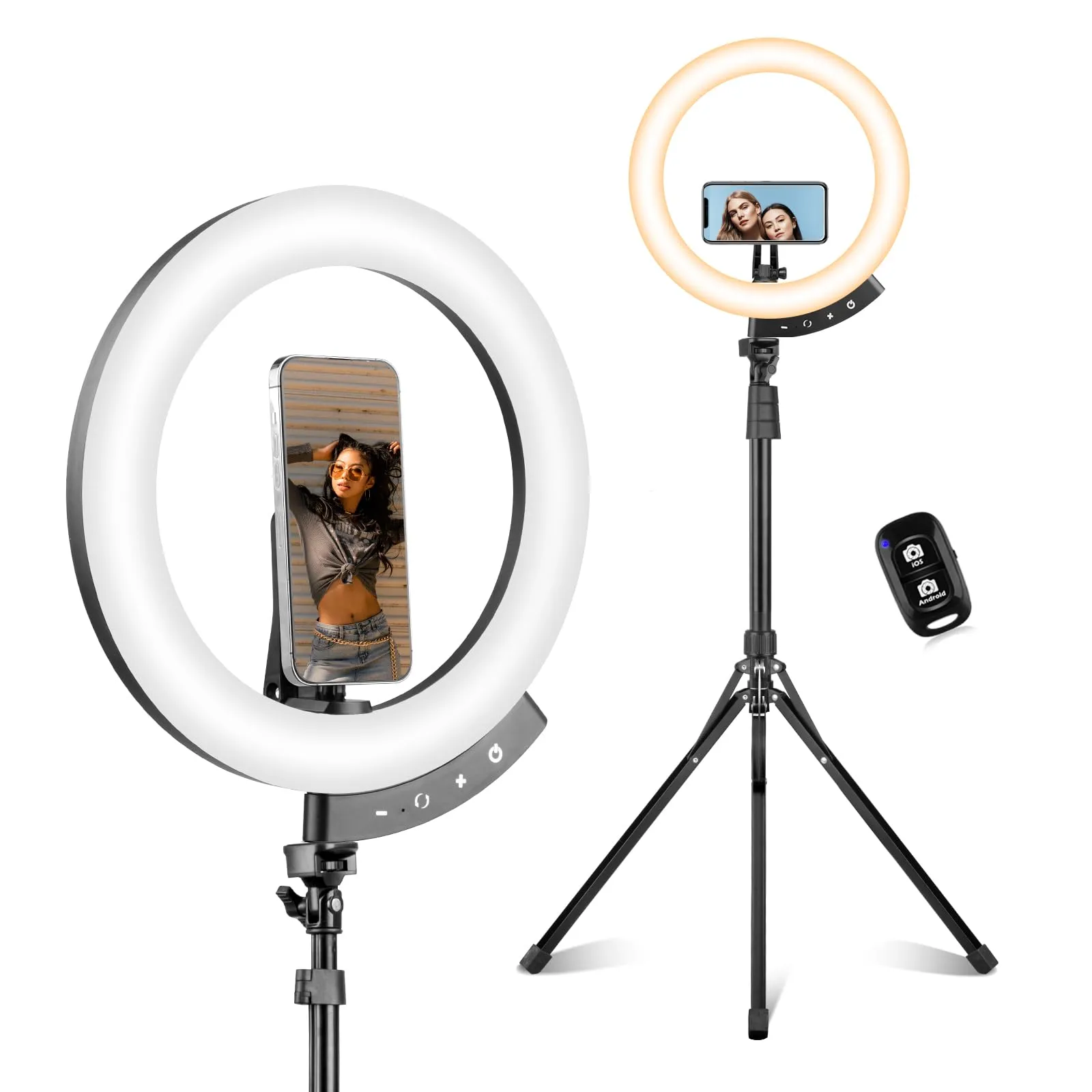 Sensyne 12-Inch Ring Light with 62-Inch Tripod Stand