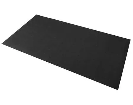 High Density Home Gym Treadmill Exercise Bike Equipment Mat, 1/4" Thick, Multiple Sizes