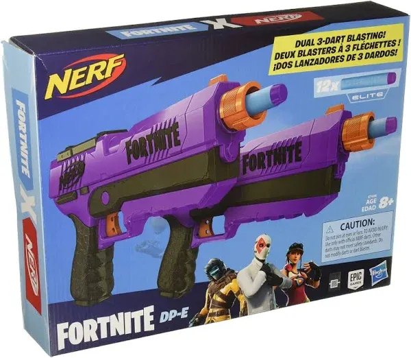 NERF Fortnite DP-E Blaster - Pack of 2