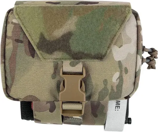 PETAC GEAR Tactical Rip Away Medical Pouch Tear Off First Aid IFAK Pouch Molle & Belt Horizontal Outdoor Emergency Survival Bag …