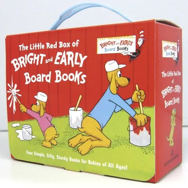 The Little Red Box of Bright and Early Board Books: Go, Dog. Go!; Big Dog . . . Little Dog; The Alphabet Book; I'll Teach My Dog a Lot of Words