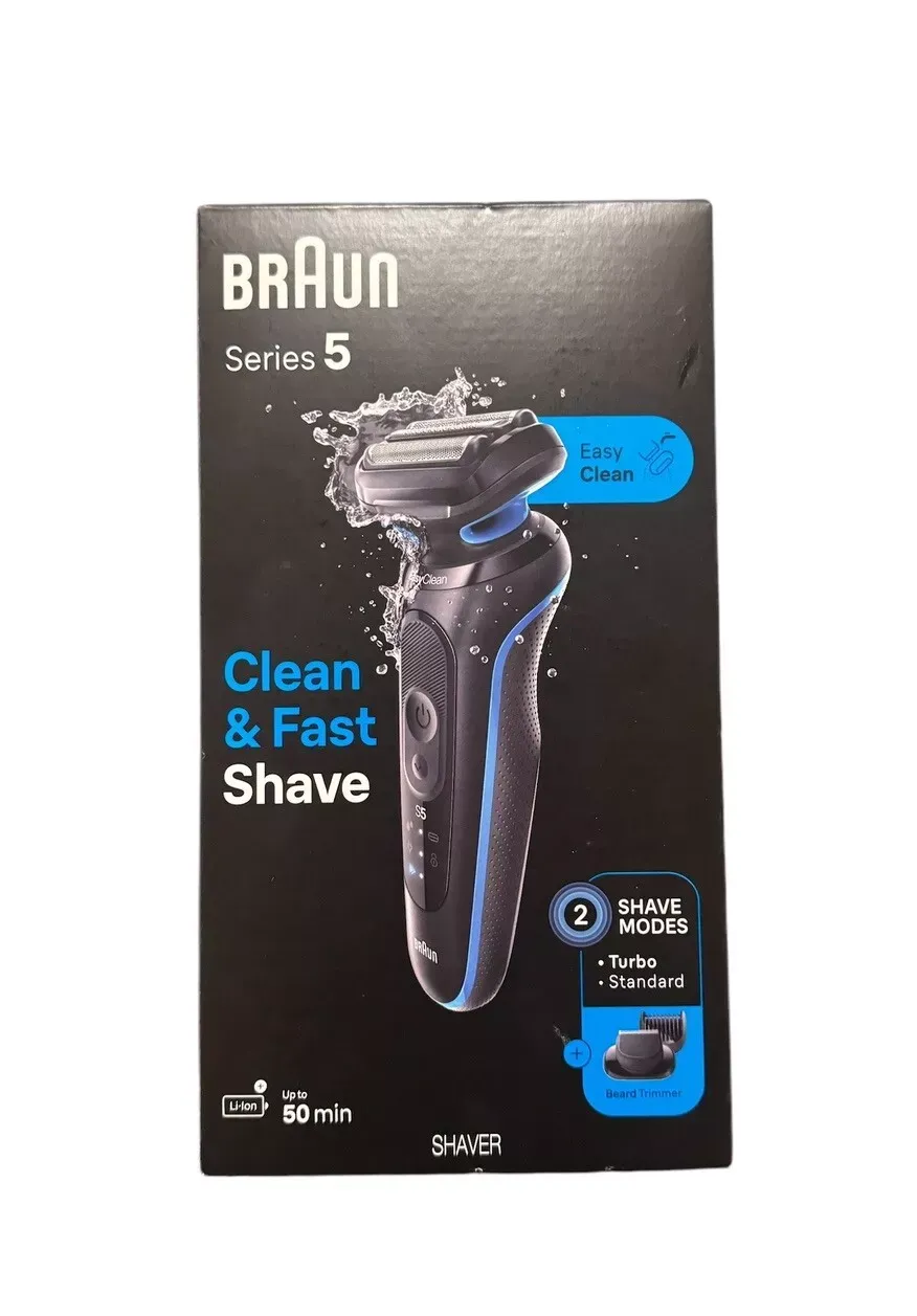 Braun Electric Shaver Series 5 5150cs, Wet &amp; Dry Turbo Shaving &amp; Stand      SB11