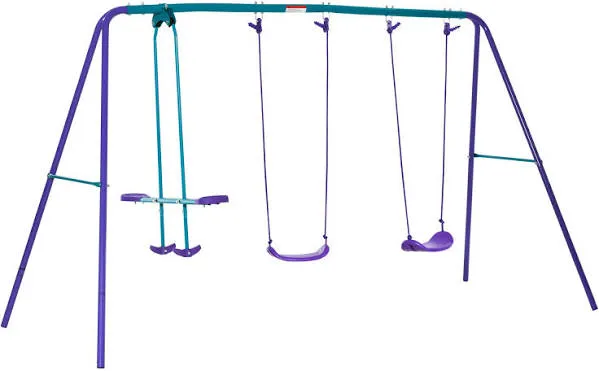 Outsunny Glider Swing Set