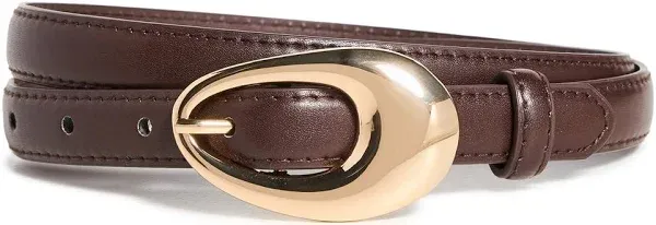 SHASHI Women's Oval Buckle Belt