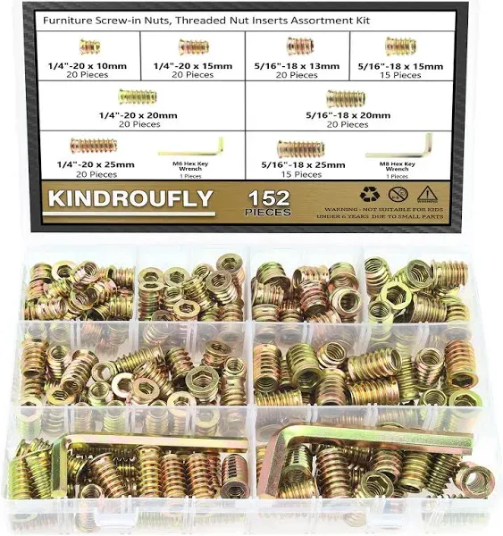 Kindroufly Threaded Inserts