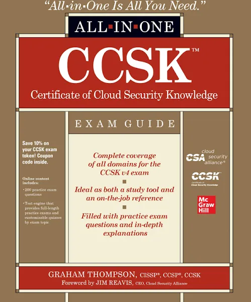 CCSK Certificate of Cloud Security Knowledge All-in-One Exam Guide