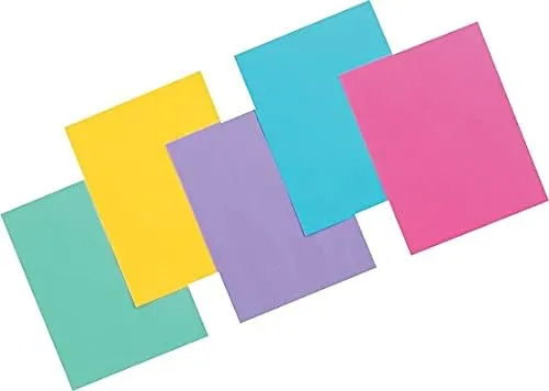 Array Colored Bond Paper, 24 Lb Bond Weight, 8.5 X 11, Assorted Designer Colors, 500/ream