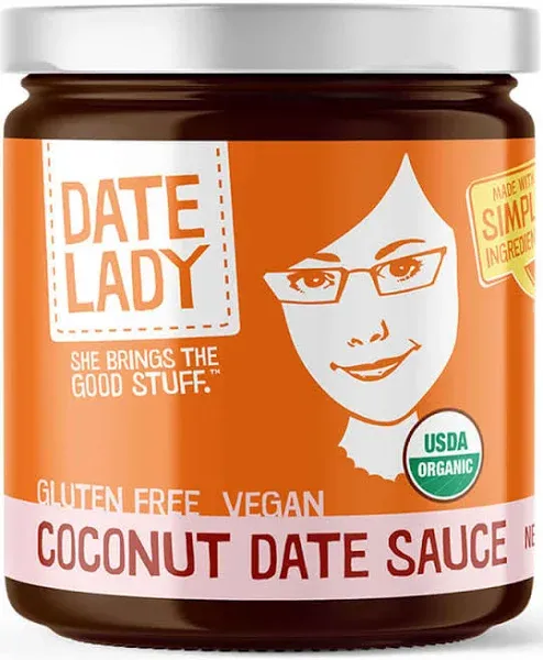 Organic Date Coconut Sauce Dairy-Free Vegan Caramel 2 Jars Use As A Coffee ...