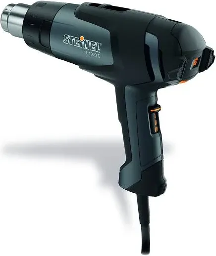 Steinel - 110025596 HL 1920 E Professional Heat Gun, 1500 W, Adjustable Temperature and Airflow, hot air Gun for Soldering, Heat Shrinking, Stripping Paint,fits 1.34" Industry Standard nozzles