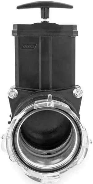 Camper/Rv Gate Valve with Built-In Clear Adapter | Features 3.5-Inch Long Clear 