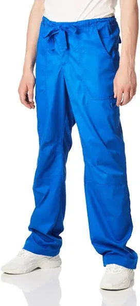 Koi Basics Mens Straight Leg Cargo Scrub Pants